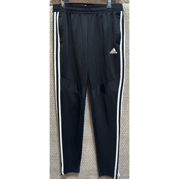 Adidas Trio‎ 3 Stripes Aeroready Training Pants Black Men's Size Small - Picture 1 of 5